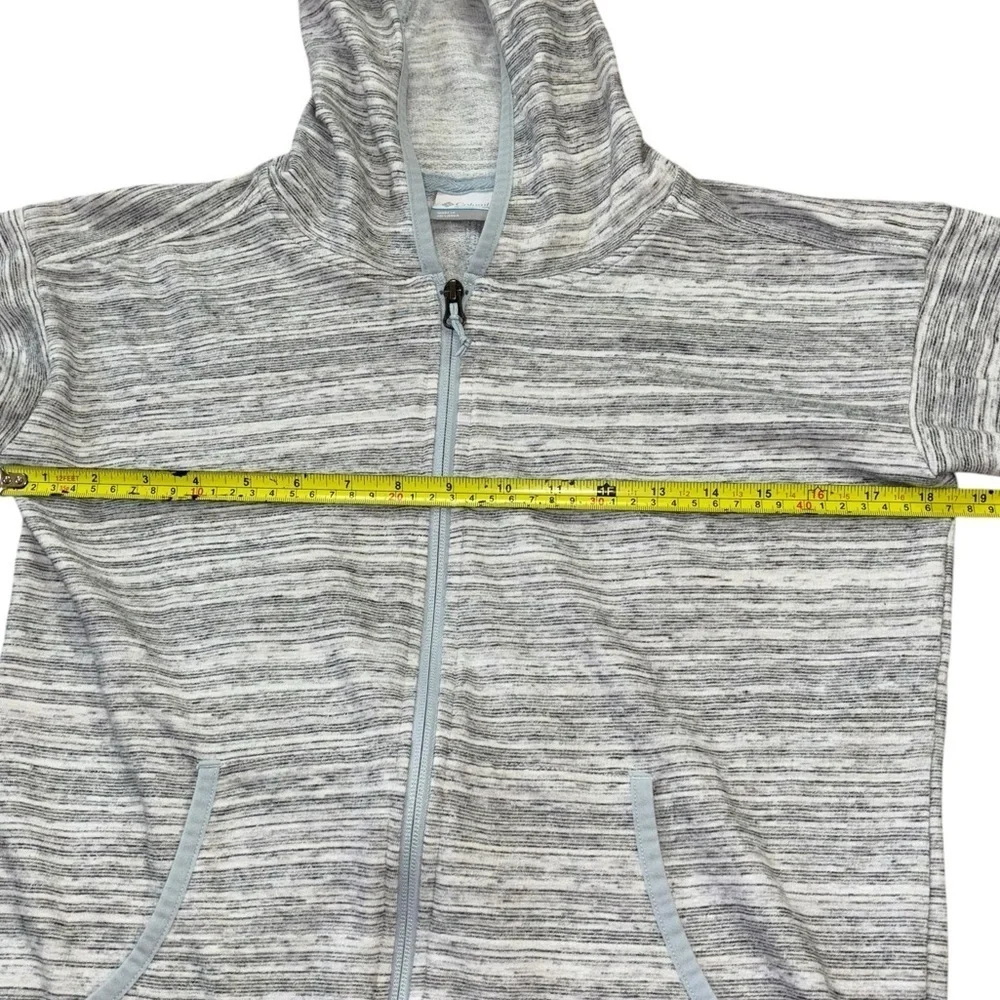 Columbia Zip Up Hooded Gray Sweatshirt Women’s XS Comfortable Casual Outdoor